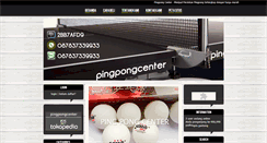 Desktop Screenshot of pingpongcenter.com